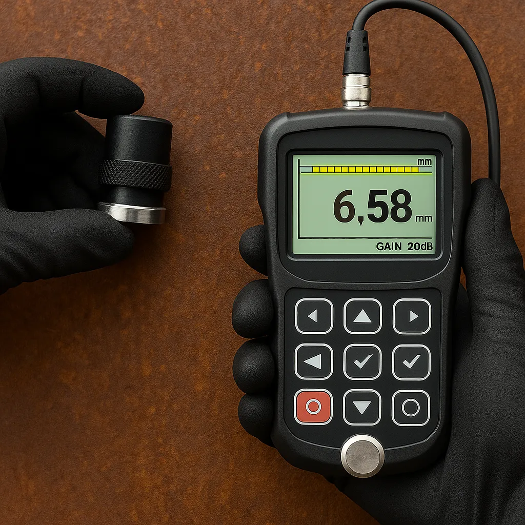 NDT inspections and ultrasonic gauging